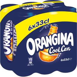 ORANGINA ORANGINA SLIM BOITE 6X33CL