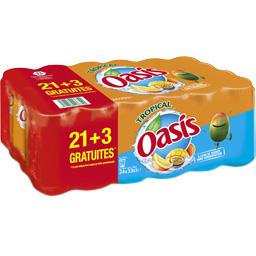 OASIS Boisson à base de 330ml x24 Dont 3 gratuit