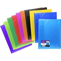 EXACOMPTA PROTEGE DOCUMENTS SOUDE 210X297 80 VUES POCHETTES CRISTAL LISSES POLYP