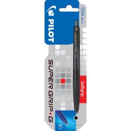 PILOT STYLO BILLE RÉTRACTABLE ENCRE ULTRA SOFT, GRIP CAOUTCHOUTÉ ERGONOMIQUE