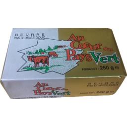COEUR-PAYS-VERT BEURRE DOUX PLAQUETTE SULF 250G