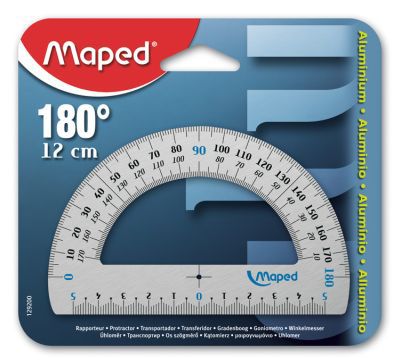 MAPED RAPPORTEUR 180UM BASE 12 CM EN ALUMINIUM