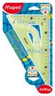 MAPED EQUERRE 60UM GRAND COTE 21 CM INCASSABLE FLEX
