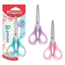 MAPED CISEAUX SENSOFT PASTEL 13CM BLISTER