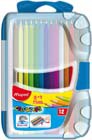 MAPED CRAYONS DE COULEUR COLOR PEPS X15 BOITE PLASTIQUE