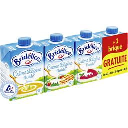 BRIDELICE CREME LEGERE FLUIDE BRIDELICE 3X20CL+1GRATUIT