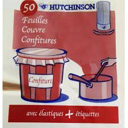 HUTCHINSON SACHET 50 FEUILLES COUVRE CONFITURES