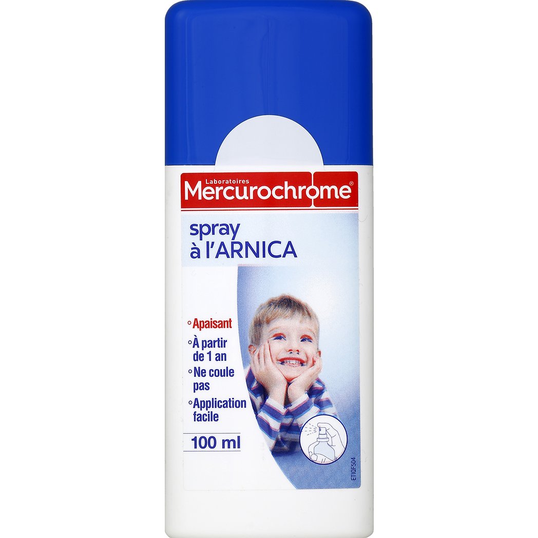 LABORATOIRE MERCHUROCHROME SPRAY A L'ARNICA  LABORATOIRES MERCUROCHROME 100ML