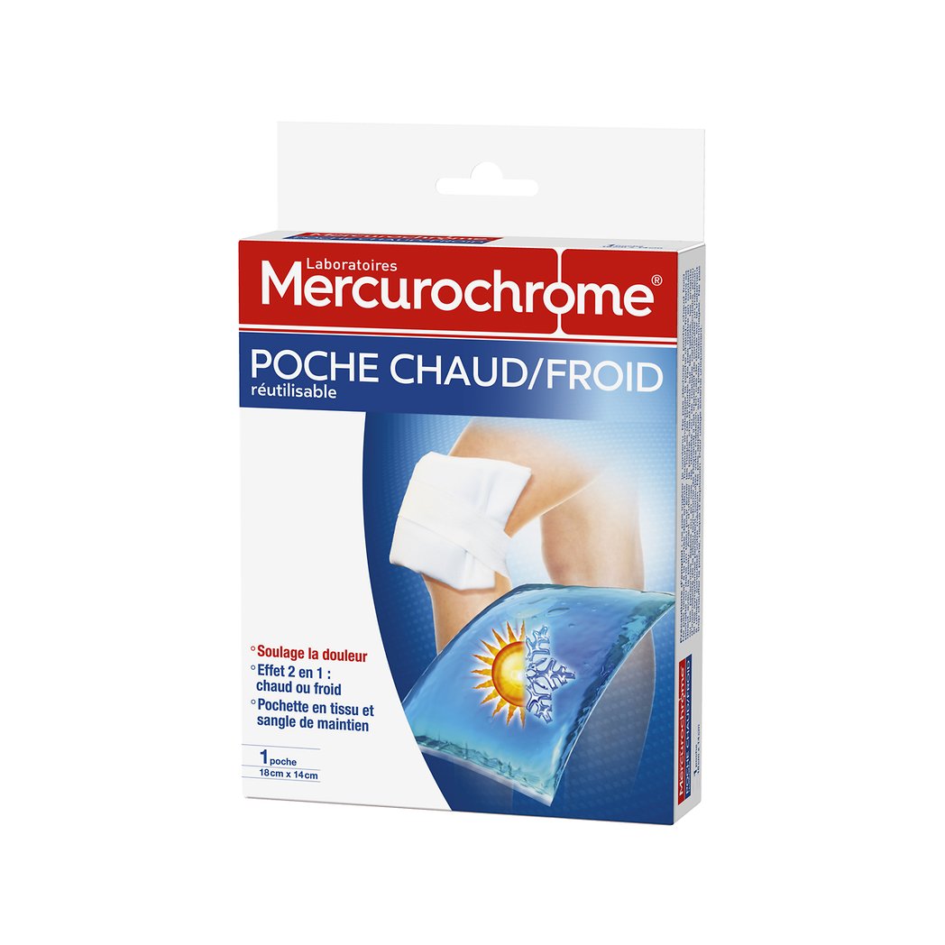 LABORATOIRE MERCHUROCHROME POCHE CHAUD/FROID MERCUROCHROME