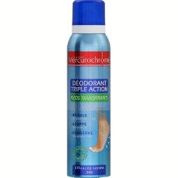 LABORATOIRE MERCHUROCHROME DÉODORANT TRIPLE ACTION MERCUROCHROME 150ML