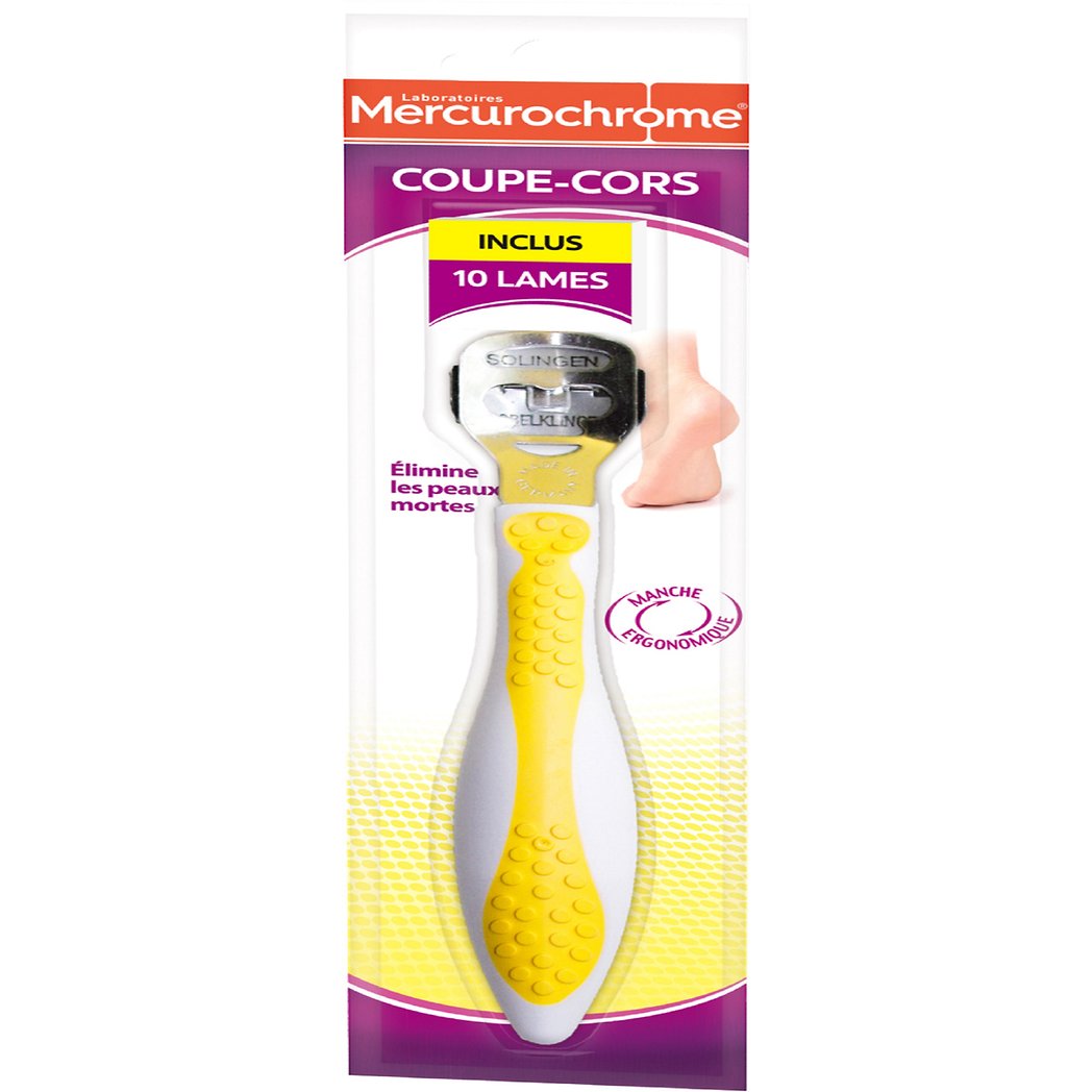 LABORATOIRE MERCHUROCHROME COUPE-CORPS 10 LAMES MERCUROCHROME