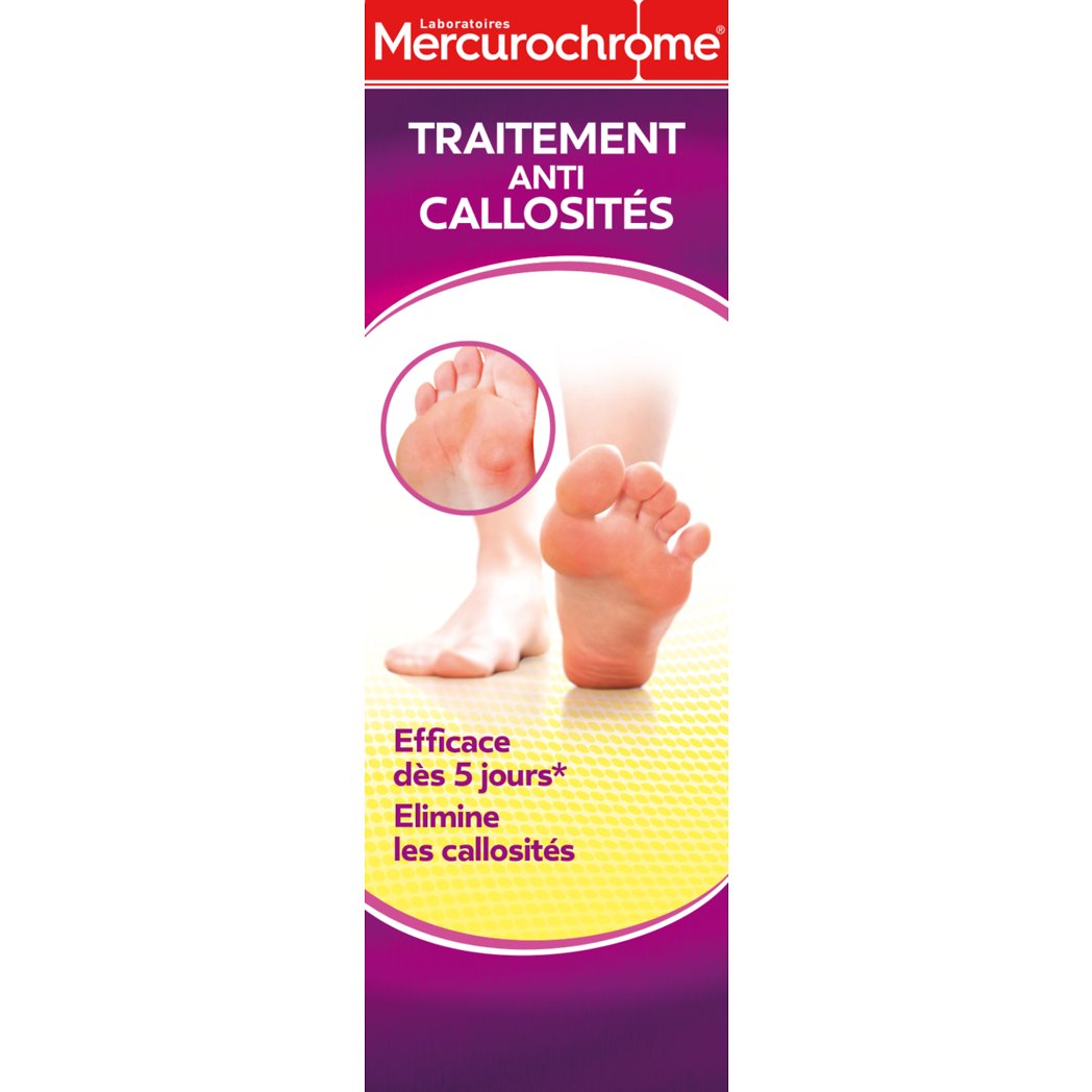 LABORATOIRE MERCHUROCHROME TRAITEMENT ANTI CALLOSITES LABORATOIRES MERCUROCHROME