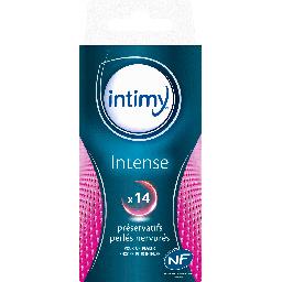 INTIMY PRESERVATIFS INTENSE INTIMY X14