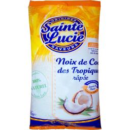 SAINTE-LUCIE NOIX DE COCO DES TROPIQUES RAPÉE SAINTE LUCIE SACHET125G