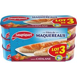 SAUPIQUET MAQUEREAUX CATALANE SAUPIQUET 3X169G