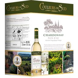 COULEURS DU SUD Blanc IGP Pays d'oc Bib 3000ml