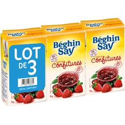 BEGHIN SAY SUCRE BEGHIN SAY SPÉCIAL CONFITURES BLANC SACHET 1KG X3