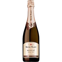 VIN DE FRANCE VDF MUSCAT ROCHE MAZET DEMI-SEC BLC 75CL