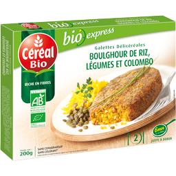CEREAL BIO GALETTES RIZ LÉGUMES COLOMBO CÉRÉAL BIO 200G