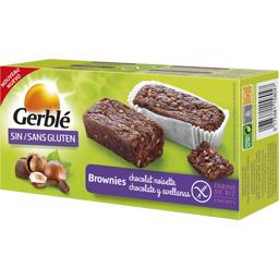 GERBLE BROWNIE CHOCO NOISETTE SS GLUT 150G