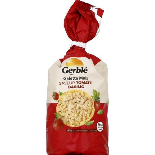 GERBLE GALETTE MAIS SAVEUR TOMATE BASILIC GERBLE 123,5G