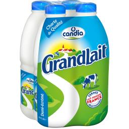 GRANDLAIT LAIT 1/2 ÉCRÉMÉ GRANDLAIT FERME SÉLECTIONNÉE BLE PLAST4X1.5L