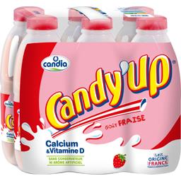 CANDY'UP LAIT FRAISE CANDY'UP BOUTEILLE PLASTIQUE 6X1L