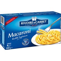 RIVOIRE ET CARRET MACARONI QUALITÉ SUPÉRIEURE RIVOIRE ET CARRET ÉTUI 250G
