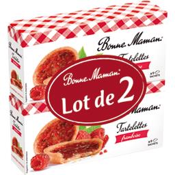 BONNE MAMAN TARTELETTES FRAMBOISE X2 BM 27