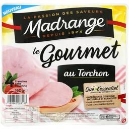MADRANGE JAMBON LE GOURMET TORCHON SANS COUENNE MADRANGE 4 TRANCHES 160GR MADRANGE JAMBON LE GOURMET TORCHON SANS COUENNE MADRANGE 4 TRANCHES 160GR