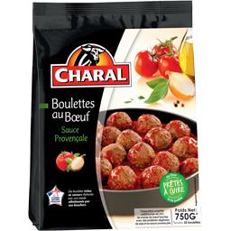 CHARAL BOULETTES BOEUF PROVENÇALE SURGELÉ CHARAL 25X30G