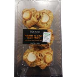 QUALITE TRAITEUR FEUILLETE AU CHEVRE SAINTE MAURE CUISINE AVEC UNE POINTE DE MIEL X6