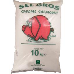 SALINOR GROS SEL SPÉCIAL SALAISON SAC 10KG LES SALINS DU MIDI