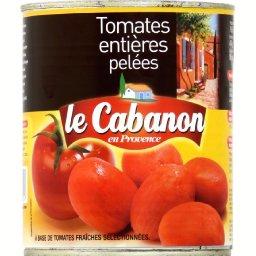 CABANON TOMATES ENTIÈRES PELÉES CABANON BOÎTE 476G