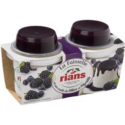 RIANS FAISSELLE COULIS MURE MYRTILLE RIANS 240G
