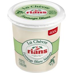 RIANS FROMAGE BLANC AU LAIT DE CHÈVRE RIANS 400G