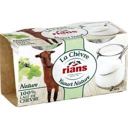 RIANS YAOURT AU CHÈVRE NATURE RIANS 2X120G