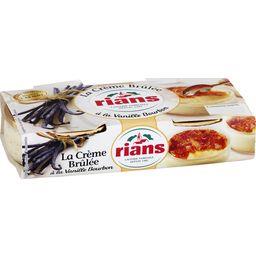 RIANS CRÈME BRÛLÉE NATURE RIANS 2X100G