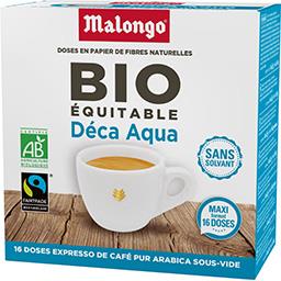 MALONGO CAFE PUR ARABICA DECA AQUA BIO