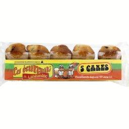 ECUREUILS CAKE BEURR FRUIT CONF PUR BEURRE 5 BARQUETTE 175G