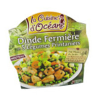 CUISINE OCEANE DINDE AUX 5 LÉGUMES PRINTANNIERS CUISINE OCÉANCE 300G