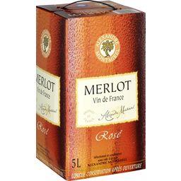 VIN DE PAYS VIN DE PAYS D'OC MERLOT ROSÉ ALEXANDRE MONTMIREL BIB 5L