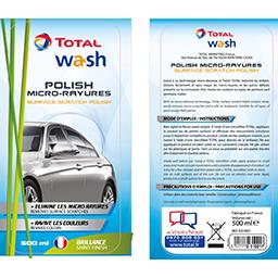 TOTAL WASH TOTAL WASH POLISH MICRO RAYURE 500ML