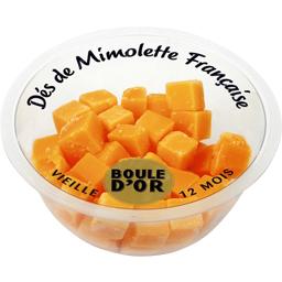 BOULE D'OR DÉS DE MIMOLETTE  28%MG BOULE D'OR 150G