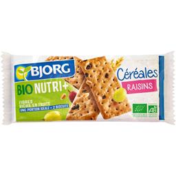 BJORG BISCUITS CÉRÉALES ET FRUITS 218G