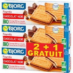 BJORG FOURRE CHOCO NOIR 2+1 GRATUITS 675G