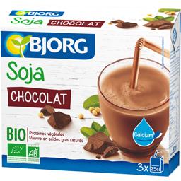 BJORG MINI SOJA CHOCO CALCIUM BIO3X25CL