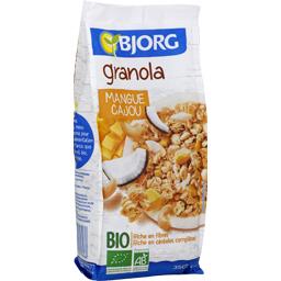 BJORG GRANOLA MANGUE CAJOU BIO 350G