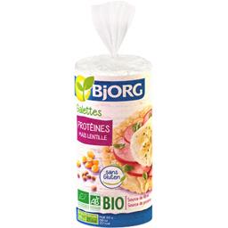 BJORG GALETTE MAIS LENTILLE PROTEINE BIO