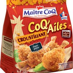 MAITRE COQ COQ AILE CROUSTILLANTE MAITRE COQ SAC 250G